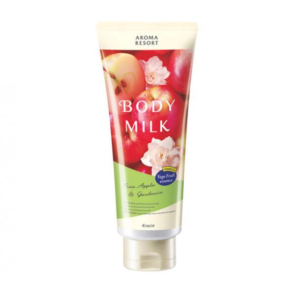 肌美精AROMA RESORT甜蜜蜜桃香氛保湿身体乳200g