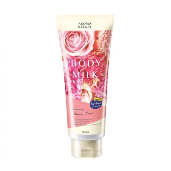 肌美精AROMA RESORT甜蜜蜜桃香氛保湿身体乳200g