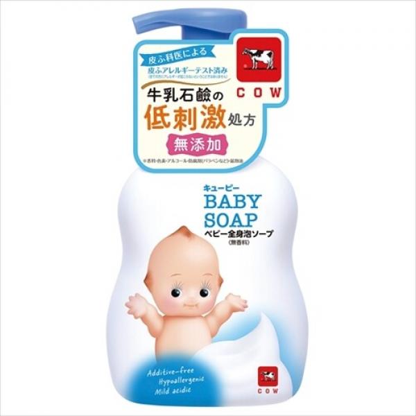 COW牛乳石碱婴幼儿宝宝二合一泡泡洗发沐浴露400ml