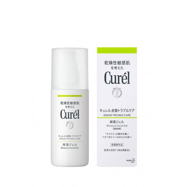 Curel珂润控油保湿啫喱120ml适用中性敏感肌肤